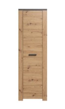 Garderobenschrank >Follow< in Artisan Eiche Melamin - 62x199x35 (BxHxT)