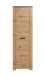 Garderobenschrank >Follow< in Artisan Eiche Melamin - 62x199x35 (BxHxT)