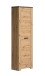 Garderobenschrank >Follow< in Artisan Eiche Melamin - 62x199x35 (BxHxT)