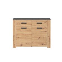 Kommode >Follow< in Artisan Eiche Melamin -...