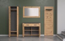 Kommode >Follow< in Artisan Eiche Melamin - 116x91x35 (BxHxT)