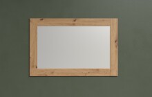 Garderobenspiegel >Follow< in Lichtgrau/Artisan  - 116x76x3 (BxHxT)