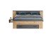 Bettgestell >Follow< in Artisan Eiche Melamin - 230x87x203 (BxHxT)
