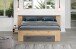 Bettgestell >Follow< in Artisan Eiche Melamin - 230x87x203 (BxHxT)