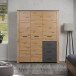 Kleiderschrank >Follow< in Artisan Eiche Melamin - 171x212x60 (BxHxT)