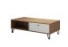 Couchtisch >Touch< in Weiß Matt Tiefzieh - 110x37x60 (BxHxT)