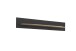 Wandboard >SINUS< in Braun/Grau aus Holzwerkstoff - 150x25x23,5cm (BxHxT)