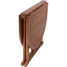Ablagetisch >Baltimore< in hellbraun aus Holz -...