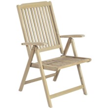 Hochlehner >Solo< in Braun aus Holz - 57x106x66cm...