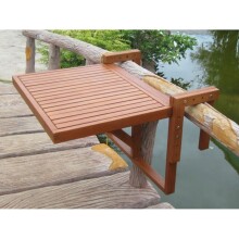 Balkonhängetisch >Berkeley< in braun aus Holz...