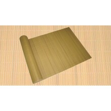Balkonsichtschutz >Stuttgart< in braun aus PVC -...