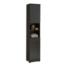 Hochschrank >Spice< in Schwarz matt aus...