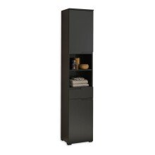 Hochschrank >Spice< in Schwarz matt aus...