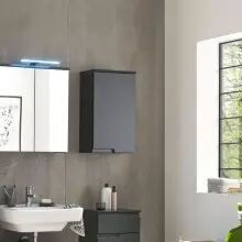 Hängeschrank >Spice< in Schwarz matt aus...