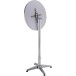 Stehtisch >Bistro< in silberfarben aus Aluminium, Edelstahl - 110cm (H)
