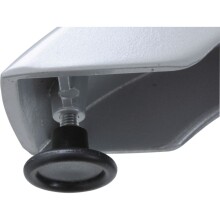 Tischgestell >Brenta< in silber aus Aluminium - 60x70x66cm (BxHxT)