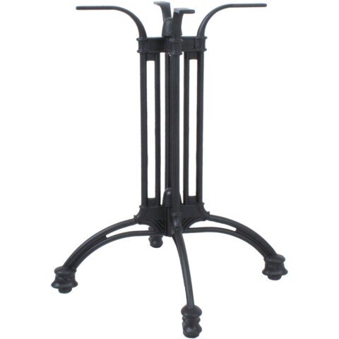 Tischgestell >Morena< in Schwarz aus Aluminium - 70cm (H)