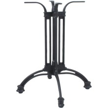 Tischgestell >Morena< in Schwarz aus Aluminium -...