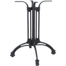 Tischgestell >Morena< in Schwarz aus Aluminium -...