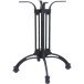 Tischgestell >Morena< in Schwarz aus Aluminium - 70cm (H)