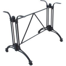Tischgestell >Morena< in Schwarz aus Aluminium -...