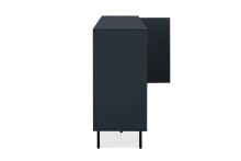 Sideboard >Caracas< in Navy blau - 180x90x40cm (BxHxT)