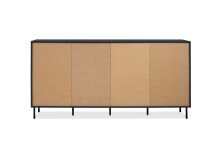 Sideboard >Caracas< in Navy blau - 180x90x40cm (BxHxT)