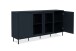 Sideboard >Caracas< in Navy blau - 180x90x40cm (BxHxT)