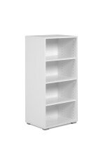 Regal >Fyn< in weiß - 46x96,5x33,5cm (BxHxT)