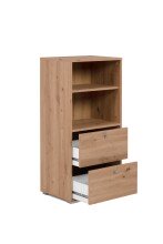 Regal >Fyn< in Artisan Oak - 46x96,5x33,5cm (BxHxT)