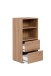 Regal >Fyn< in Artisan Oak - 46x96,5x33,5cm (BxHxT)