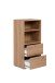 Regal >Fyn< in Artisan Oak - 46x96,5x33,5cm (BxHxT)