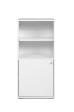 Regal >Fyn< in Weiß - 46x96,5x33,5cm (BxHxT)