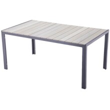 Gartentisch >Olivia< in Braun aus Kunststoff,...
