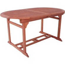 Gartentisch >Stockholm< in holzfarben aus Holz -...