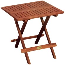 Gartentisch >Los Angeles< in holzfarben aus Holz -...