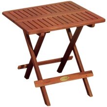 Gartentisch >Los Angeles< in holzfarben aus Holz -...