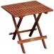 Gartentisch >Los Angeles< in holzfarben aus Holz - 50x51x50cm (BxHxT)
