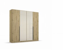 Drehtürenschrank >Artemis< in Eiche Artisan /...
