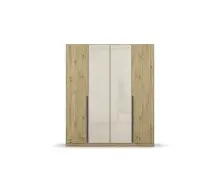 Drehtürenschrank >Artemis< in Eiche Artisan /...
