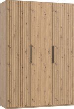Drehtürenschrank >Andorra< in Artisan Eiche -...