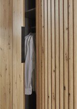 Drehtürenschrank >Andorra< in Artisan Eiche - 200x216x58cm (BxHxT)