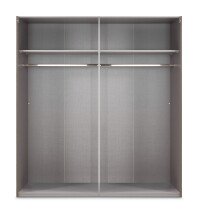 Drehtürenschrank >Andorra< in Artisan Eiche - 200x216x58cm (BxHxT)