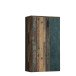 Schuhschrank >Boots< in Old Wood Vintage/ Betonoptik - 68,9x120,4x34,1cm (BxHxT)
