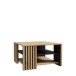 Couchtisch >Cardigan< in Artisan Eiche / Schwarz - 80x45x80cm (BxHxT)