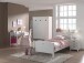 Jugendzimmer-Set >AMORI< in Weiß aus Massiv Kiefer und MDF