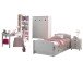 Jugendzimmer-Set >AMORI< in Weiß aus Massiv Kiefer und MDF
