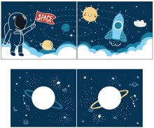 Spielbett >PINO< in Kiefer massiv natur lackiert - 210x114x106 (BxHxT)