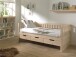 Funktionsbett >FRITZ< in Kiefer massiv Ausführung Milky Pine aus Massive Kiefer
