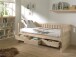 Funktionsbett >FRITZ< in Kiefer massiv Ausführung Milky Pine aus Massive Kiefer